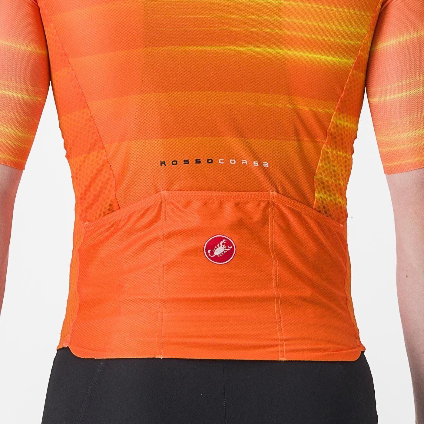 tricou cu maneca scurta castelli climbers 30 sl2 portocaliu xxl 2