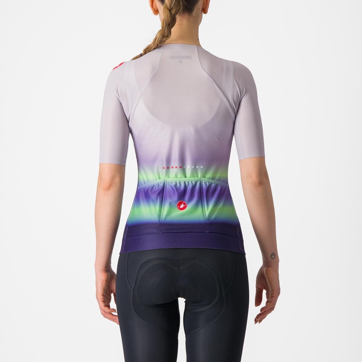 tricou cu maneca scurta castelli climbers 40 w de dama violet vernil mov s 1