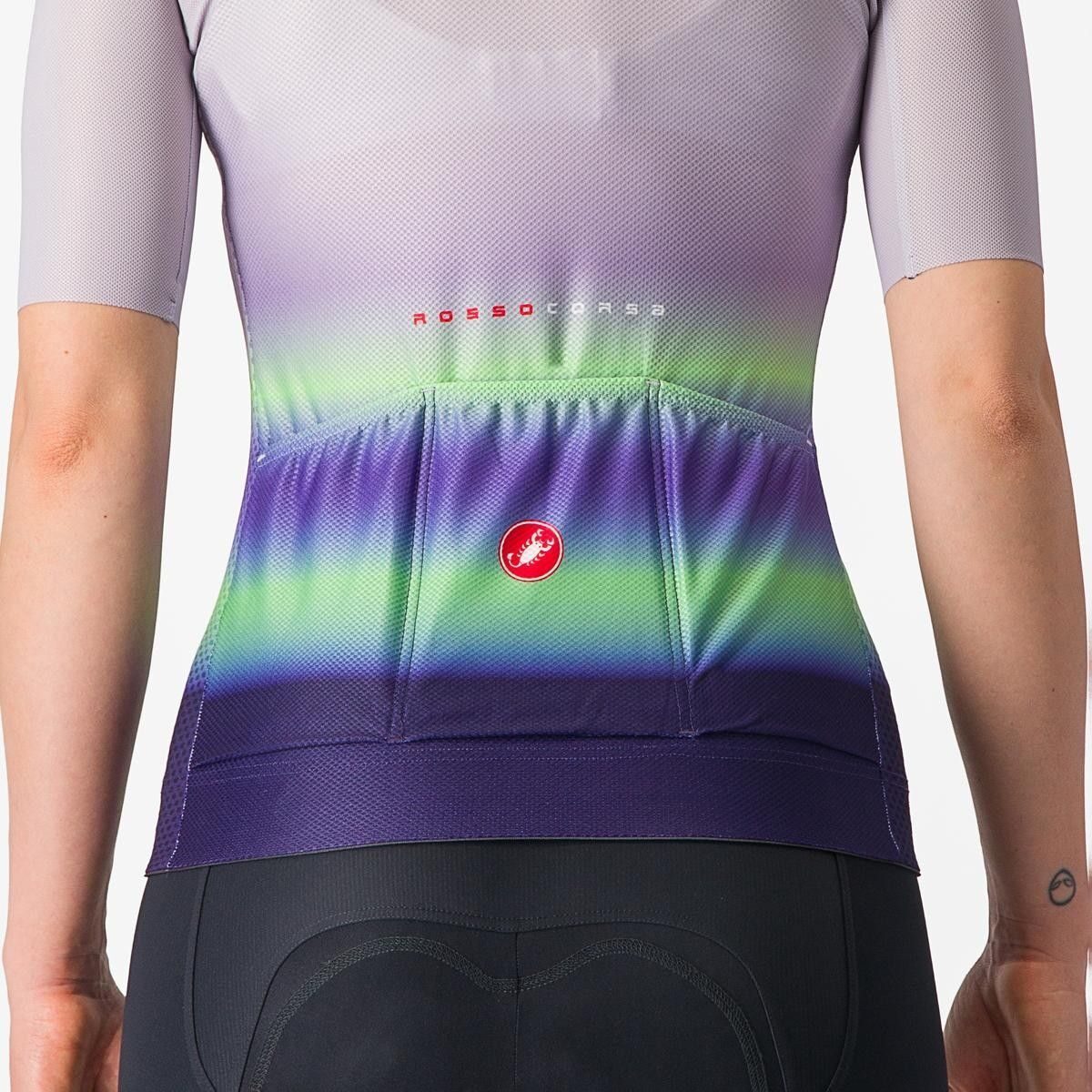 tricou cu maneca scurta castelli climbers 40 w de dama violet vernil mov xs 5