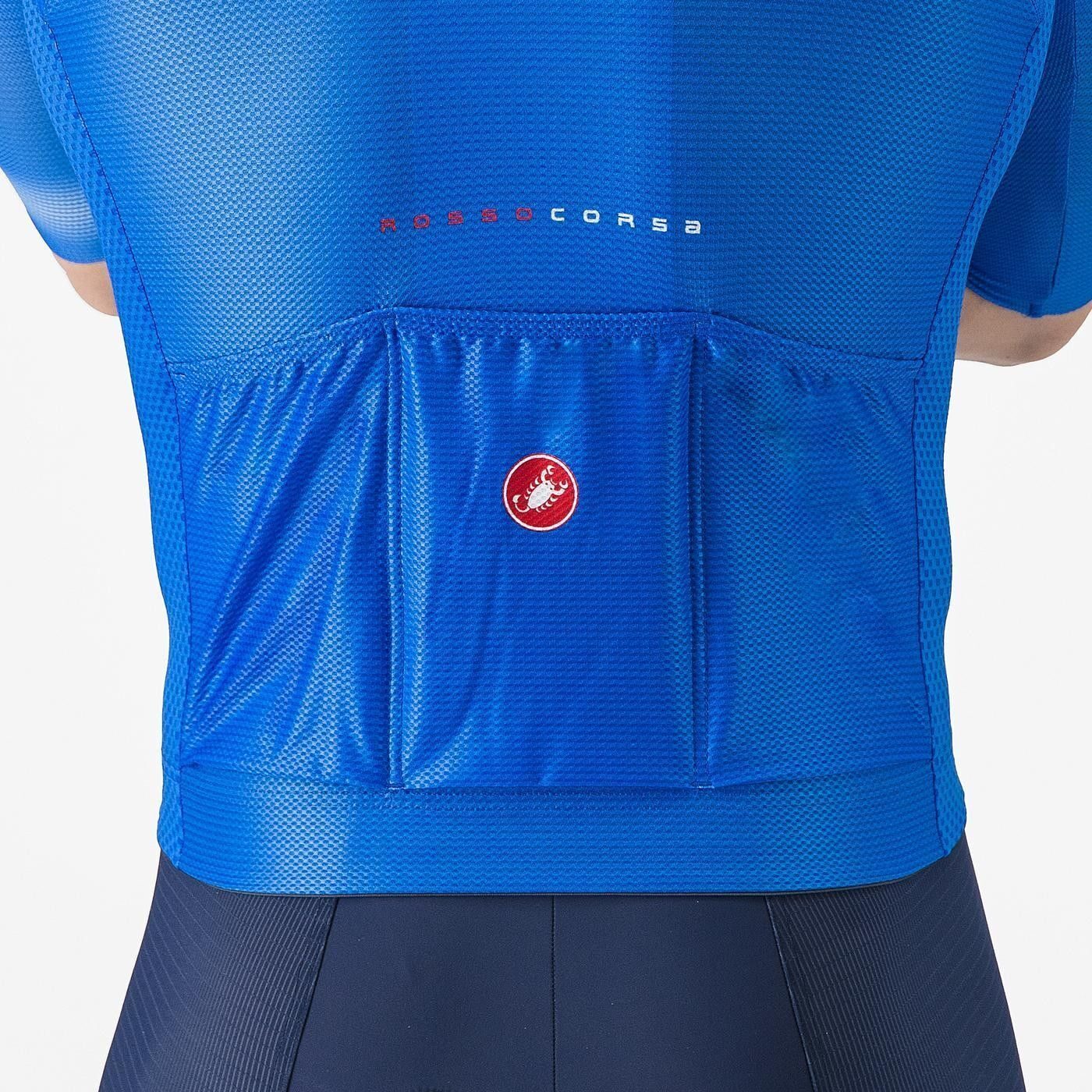 tricou cu maneca scurta castelli climbers a c pentru barbati albastru italia albastru belgian xxl 5