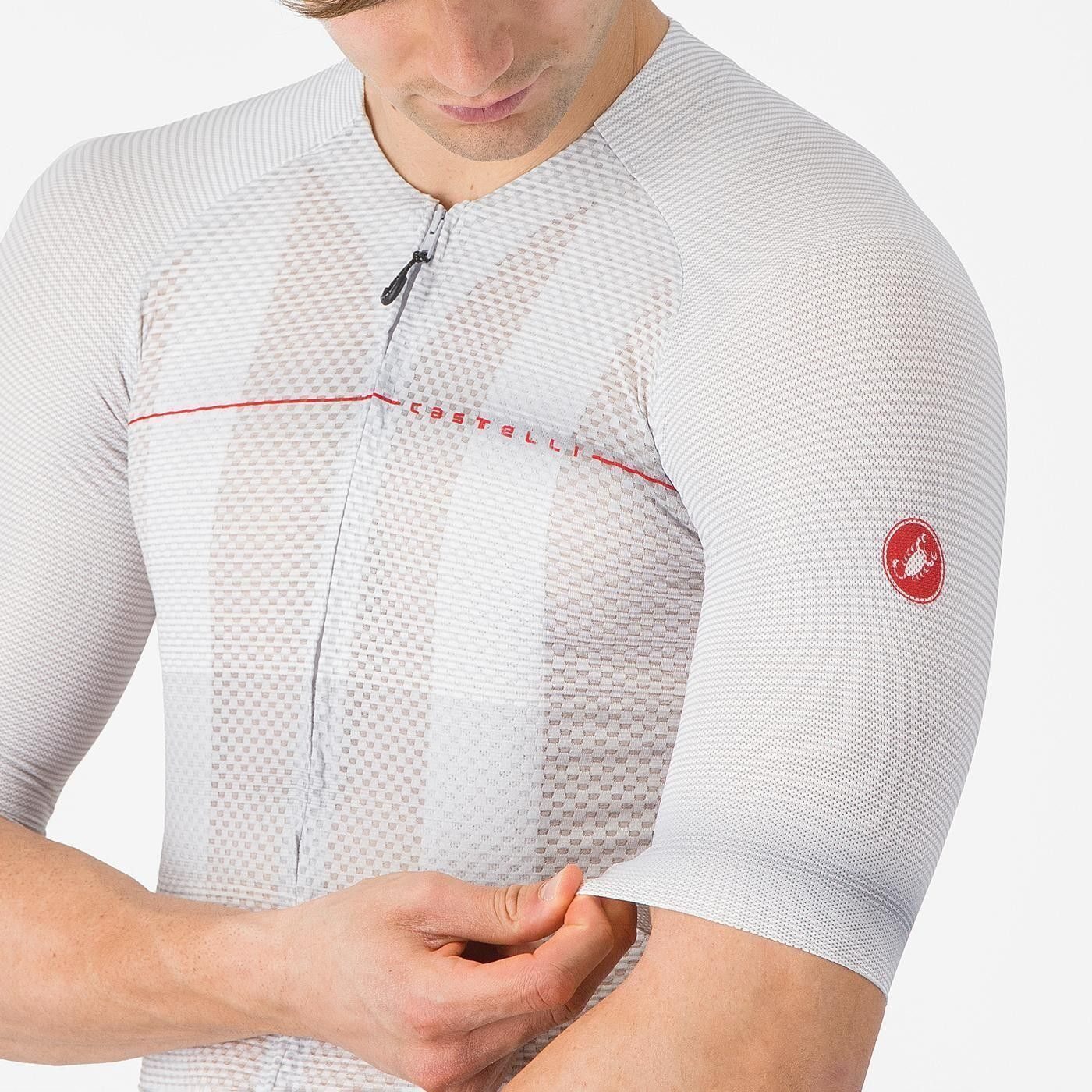 tricou cu maneca scurta castelli climbers a c pentru barbati gri argintiu rosu xxl 4
