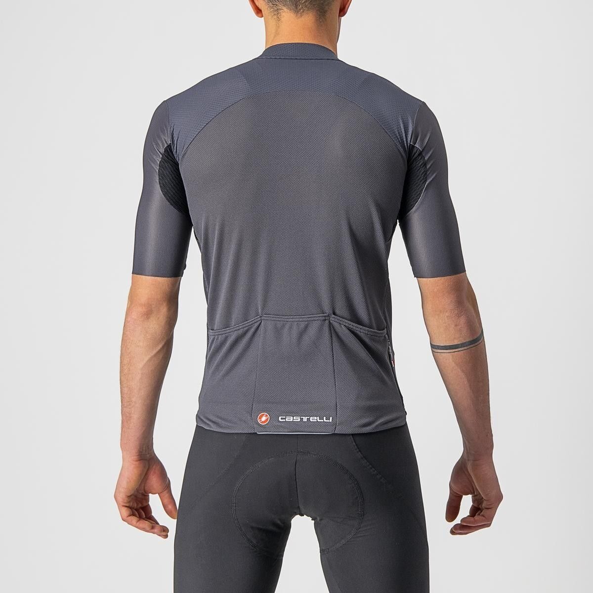 tricou cu maneca scurta castelli endurance elite antracit m 1