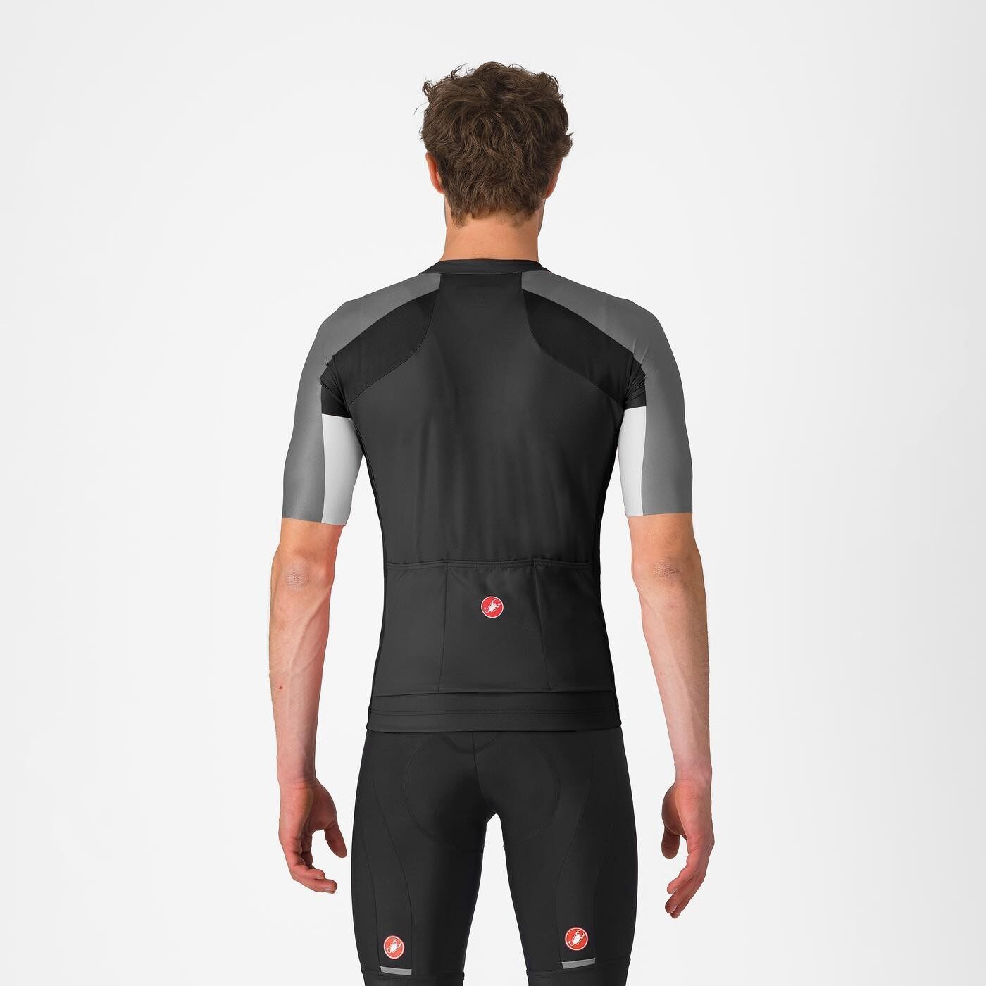 tricou cu maneca scurta castelli entrata 6 pentru barbati negru deschis gri inchis gri fumuriu xxxl 1