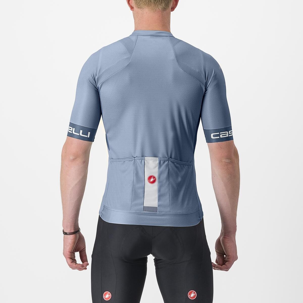 tricou cu maneca scurta castelli entrata vi bleu bleumarin m 1
