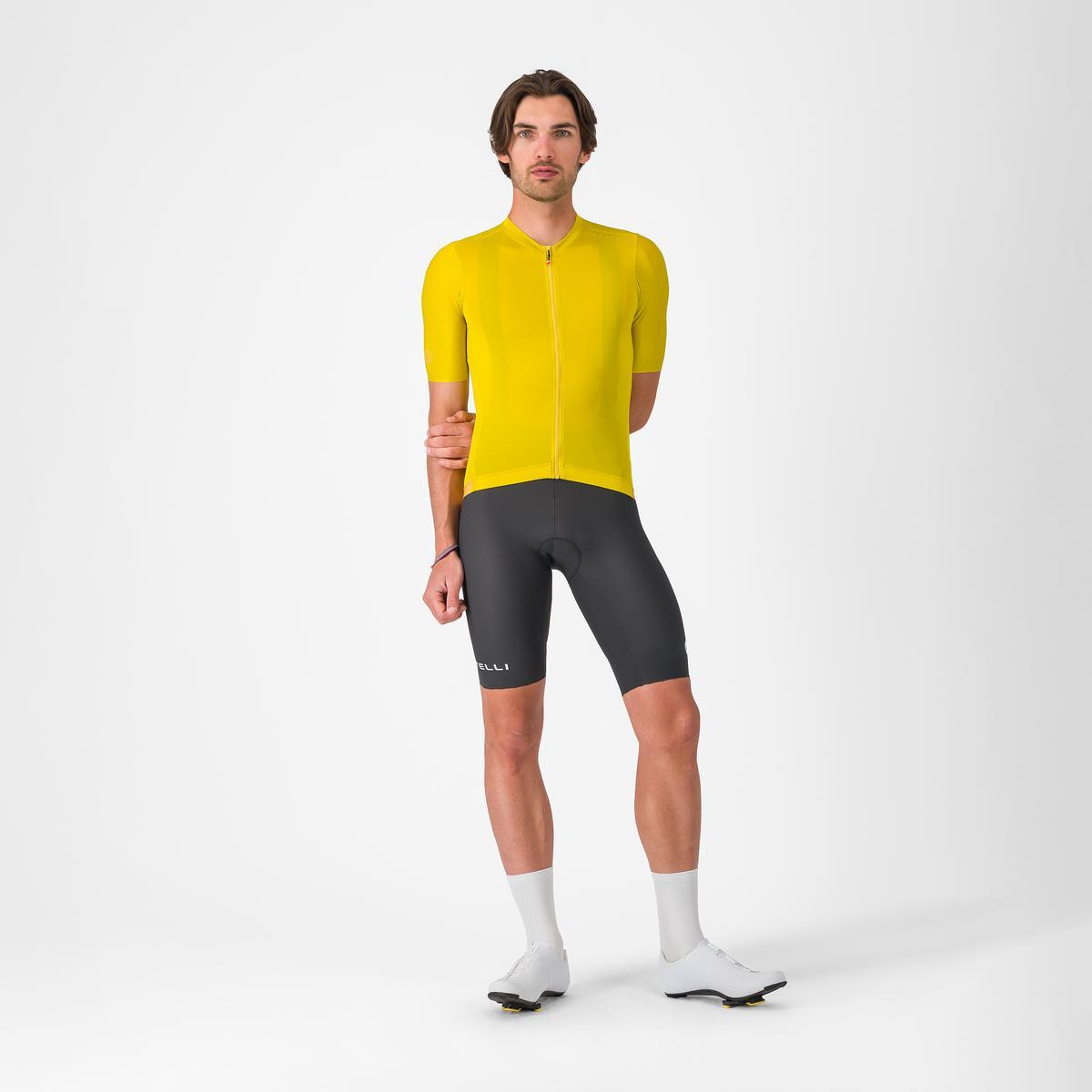 Tricou cu maneca scurta Castelli Espresso 2, pentru barbati, mango mojito XXL