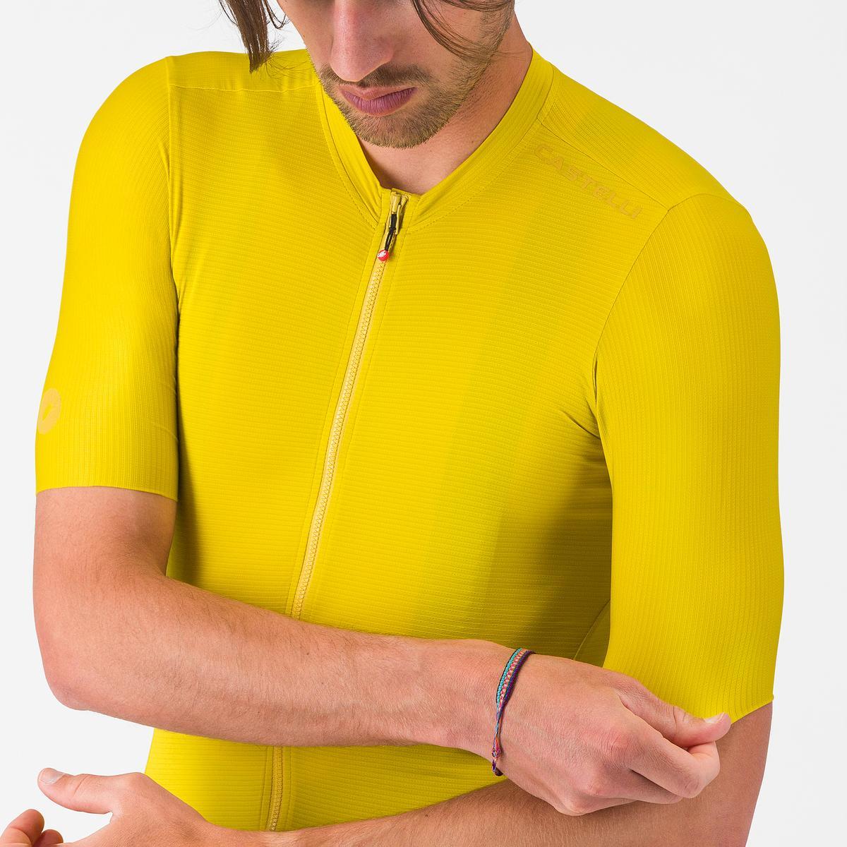 Tricou cu maneca scurta Castelli Espresso 2, pentru barbati, mango mojito XXXL