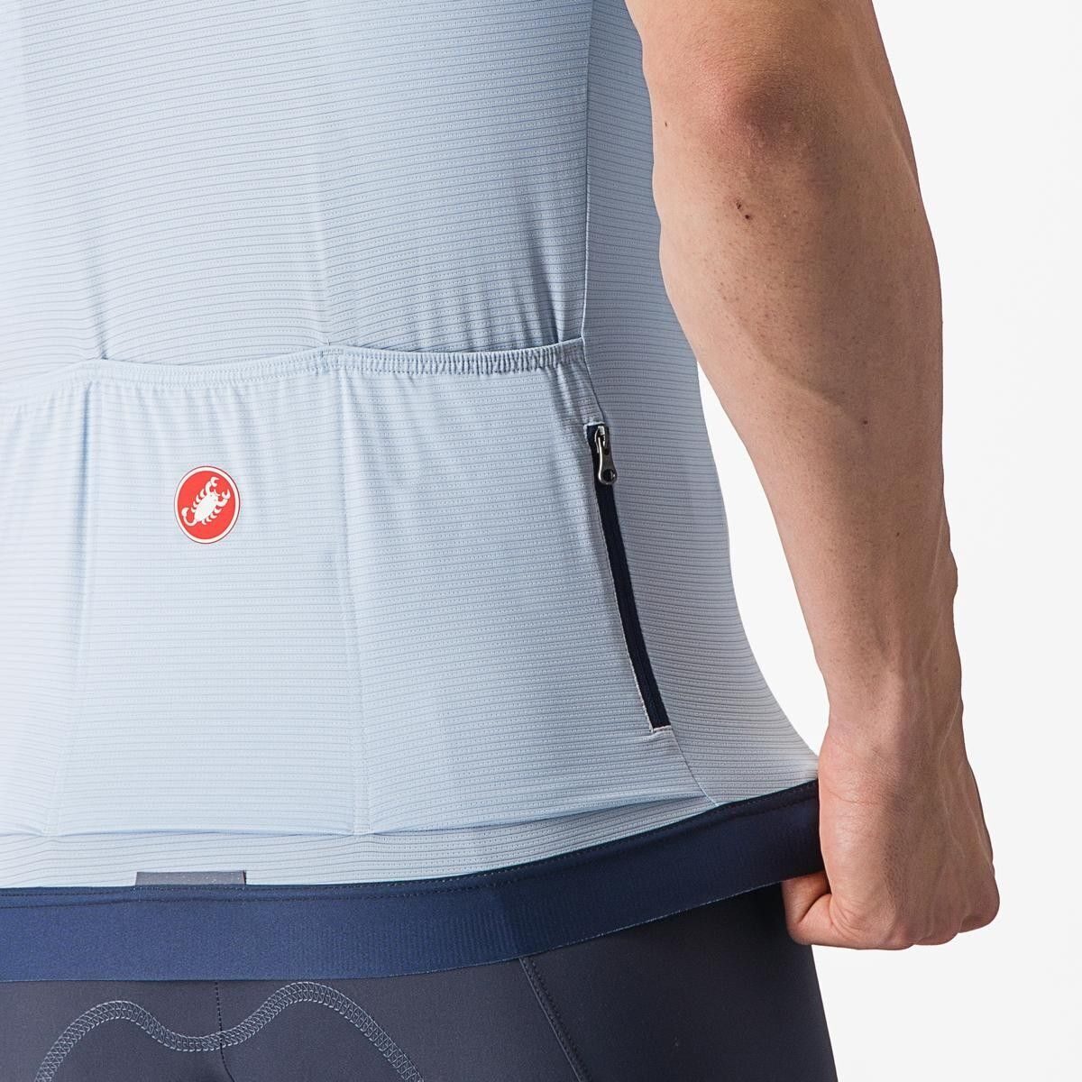 tricou cu maneca scurta castelli espresso bleu m 6