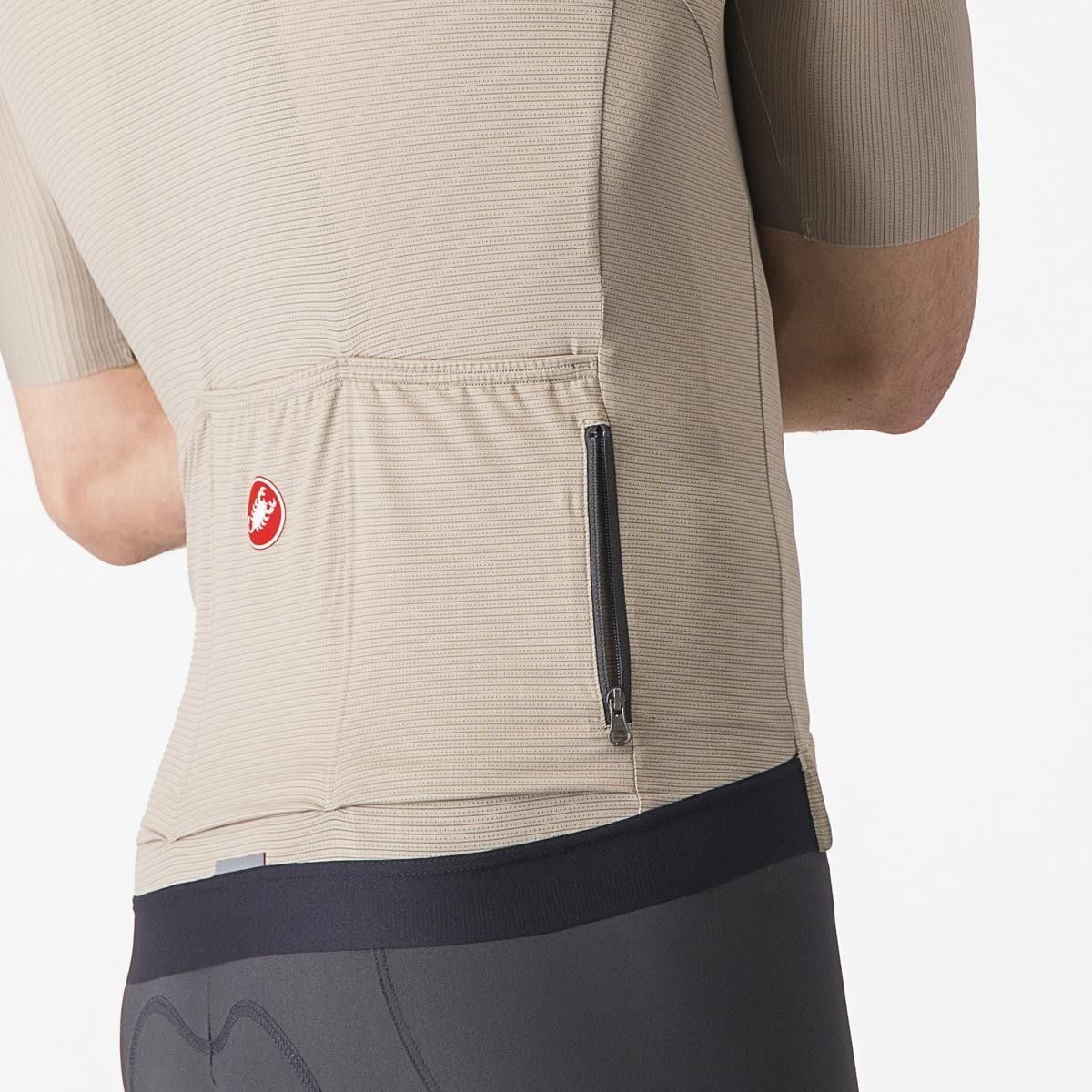 tricou cu maneca scurta castelli espresso crem l 5