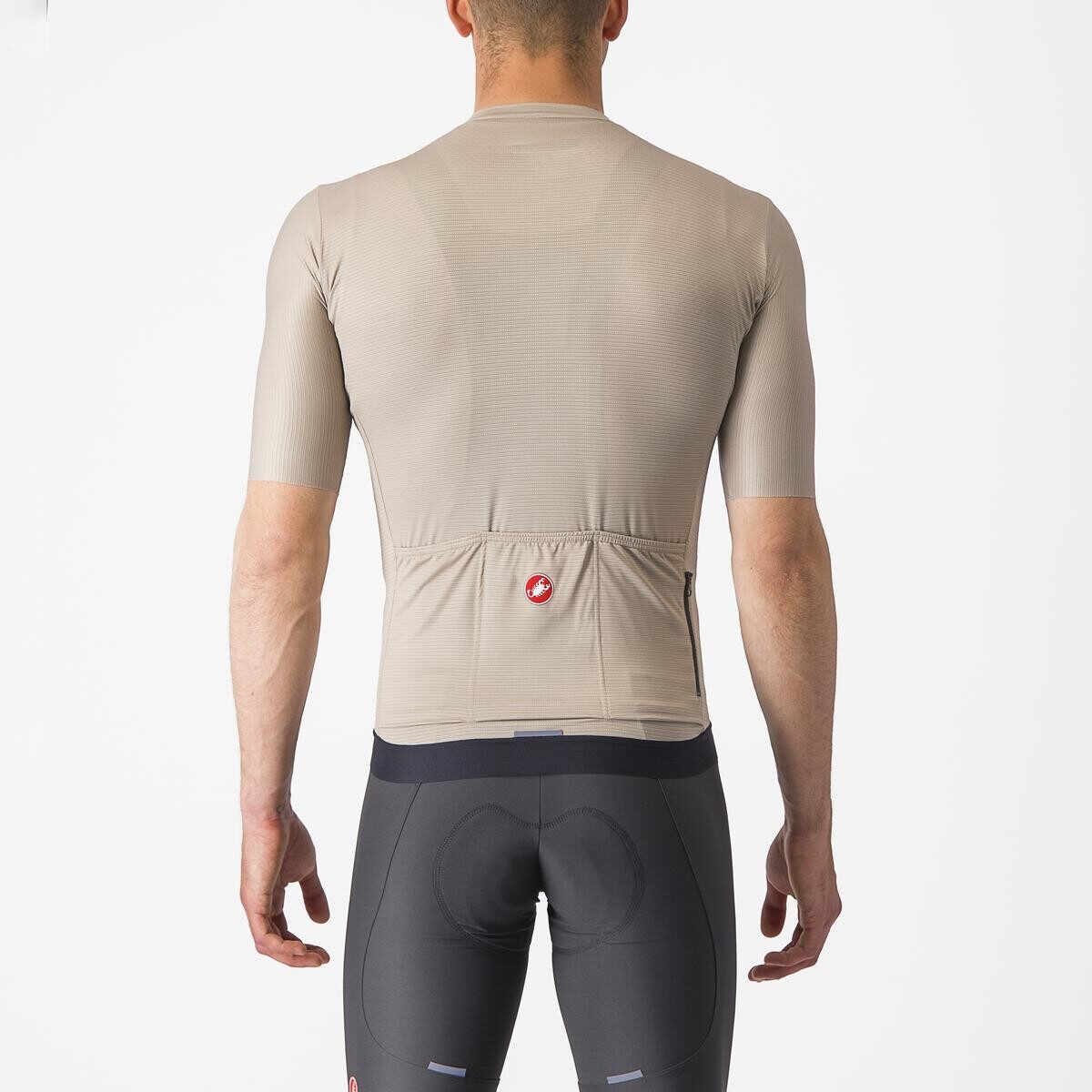 tricou cu maneca scurta castelli espresso crem m 1
