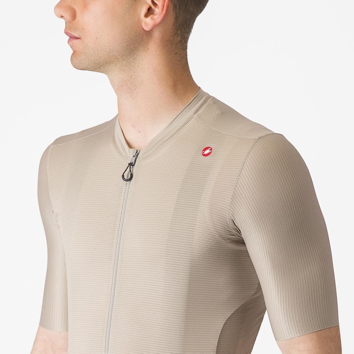 tricou cu maneca scurta castelli espresso crem m 4
