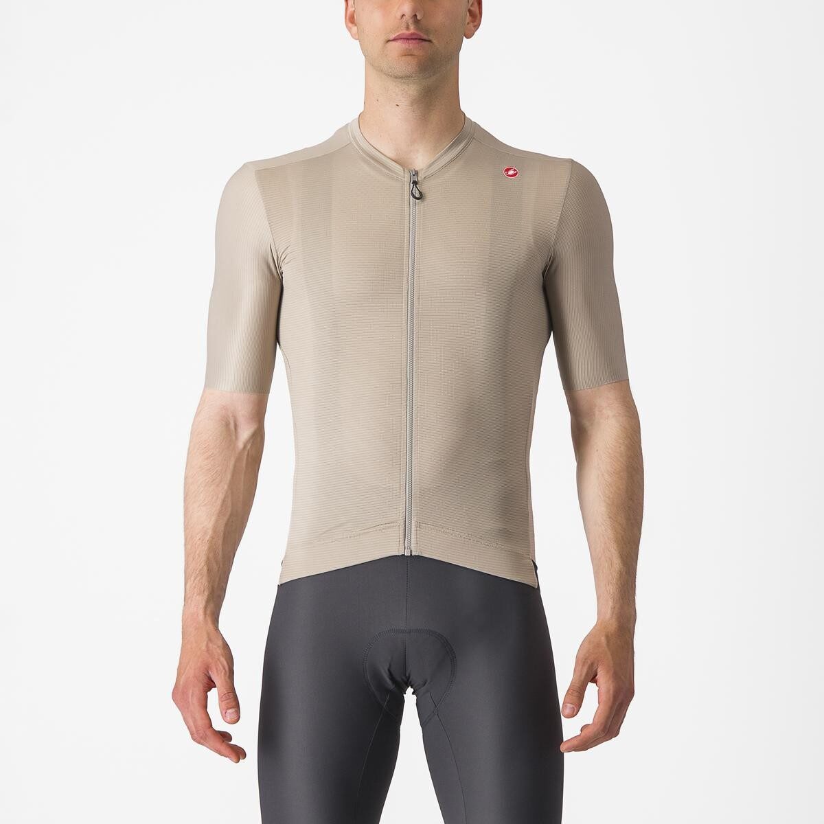 tricou cu maneca scurta castelli espresso crem s
