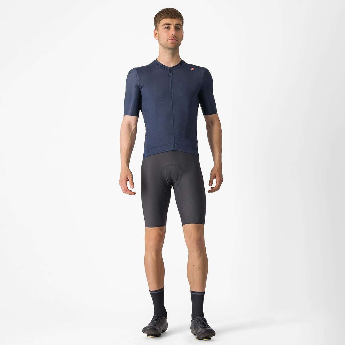 tricou cu maneca scurta castelli espresso indigo l 7