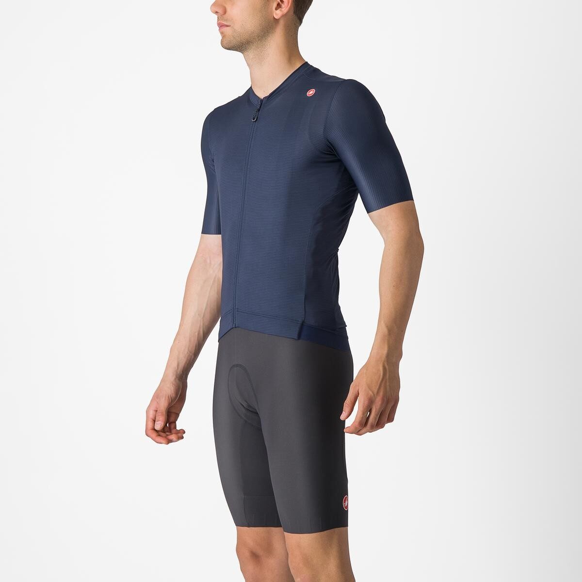 tricou cu maneca scurta castelli espresso indigo xl 2