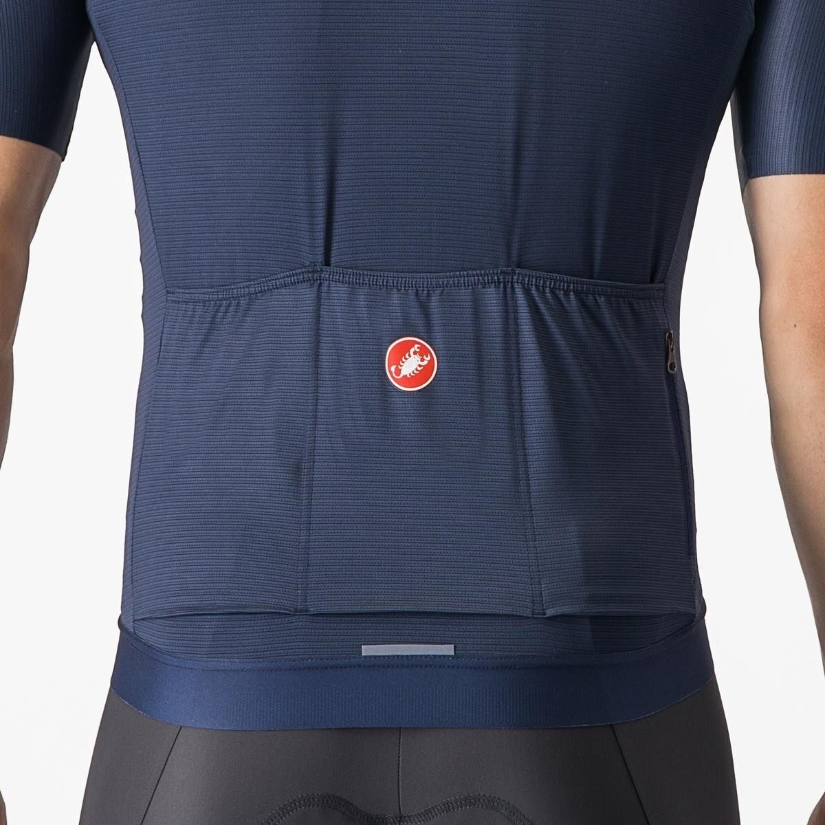 tricou cu maneca scurta castelli espresso indigo xl 3
