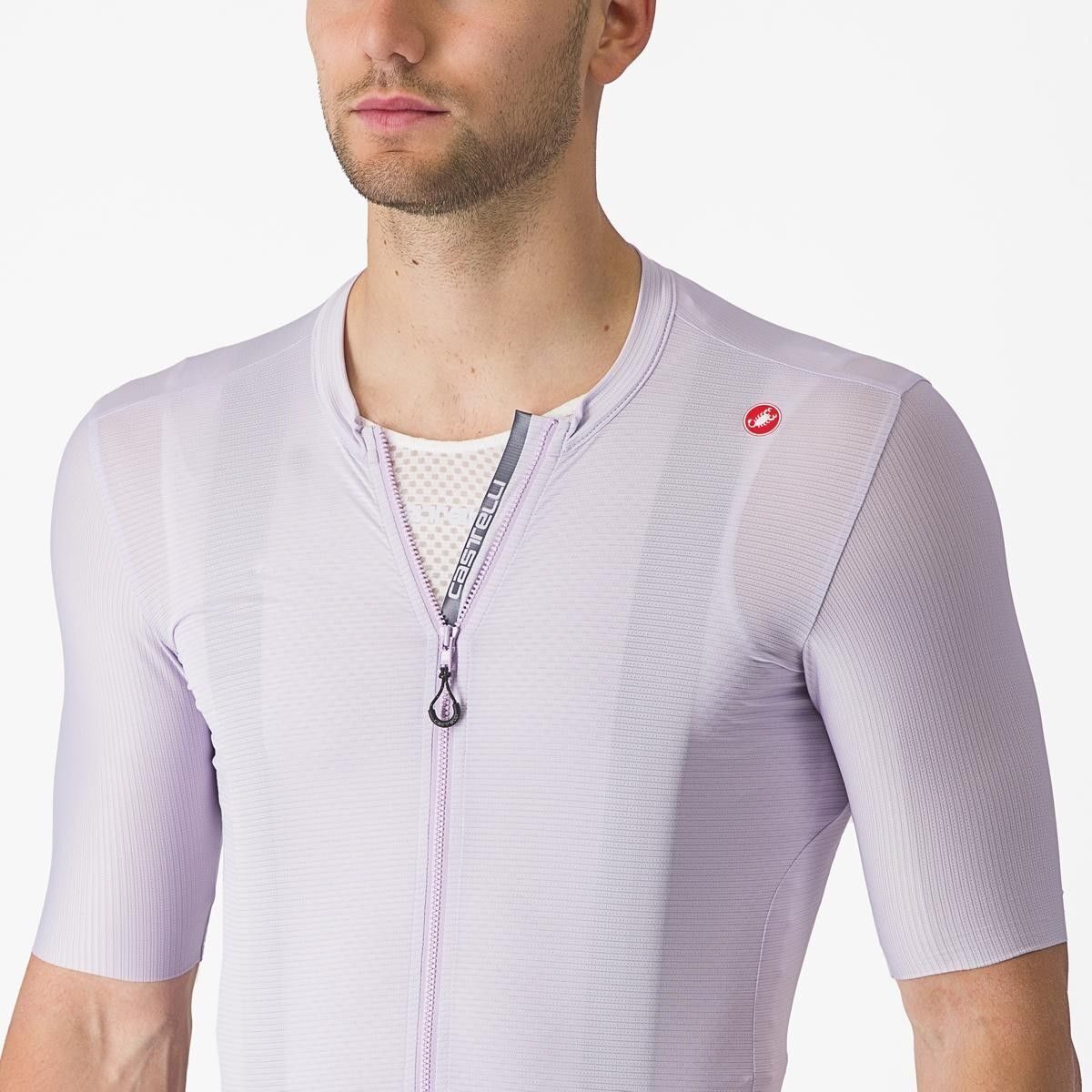 tricou cu maneca scurta castelli espresso lila xxl 5