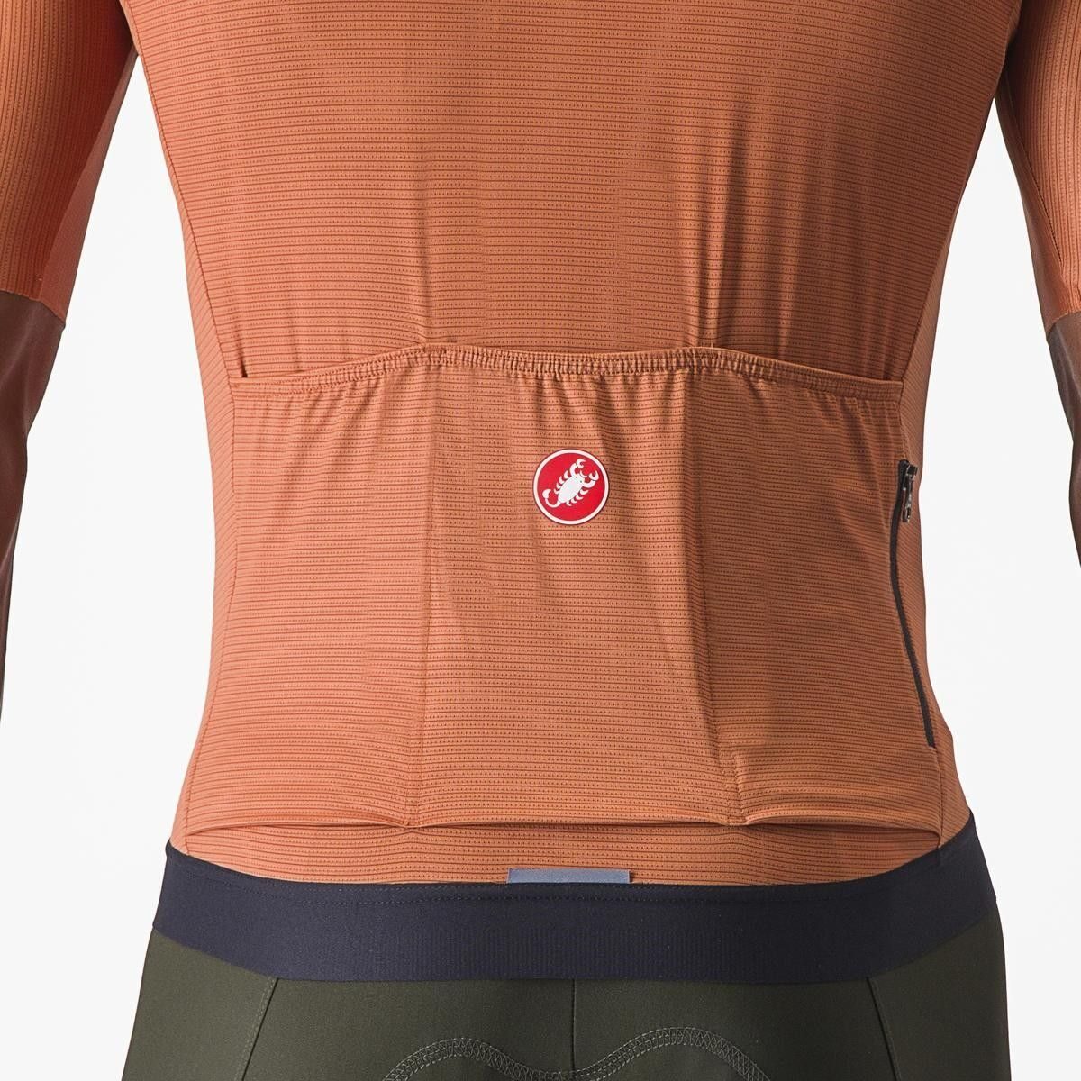 tricou cu maneca scurta castelli espresso maro l 3