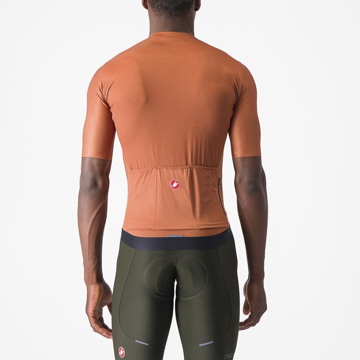 tricou cu maneca scurta castelli espresso maro xxl 1