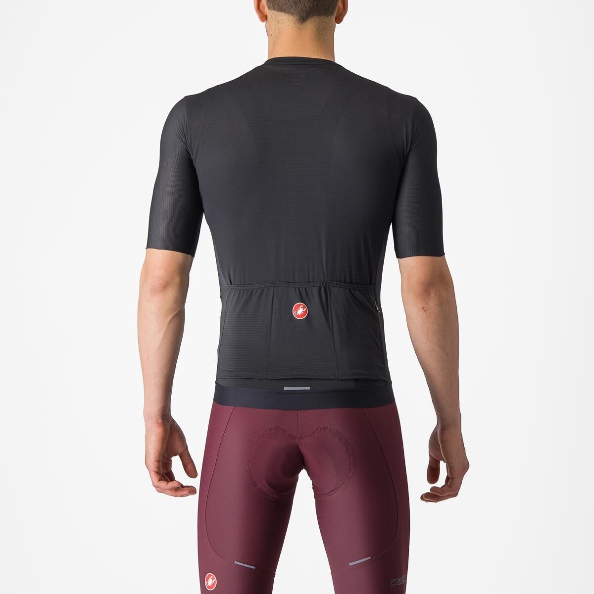 tricou cu maneca scurta castelli espresso negru s 1