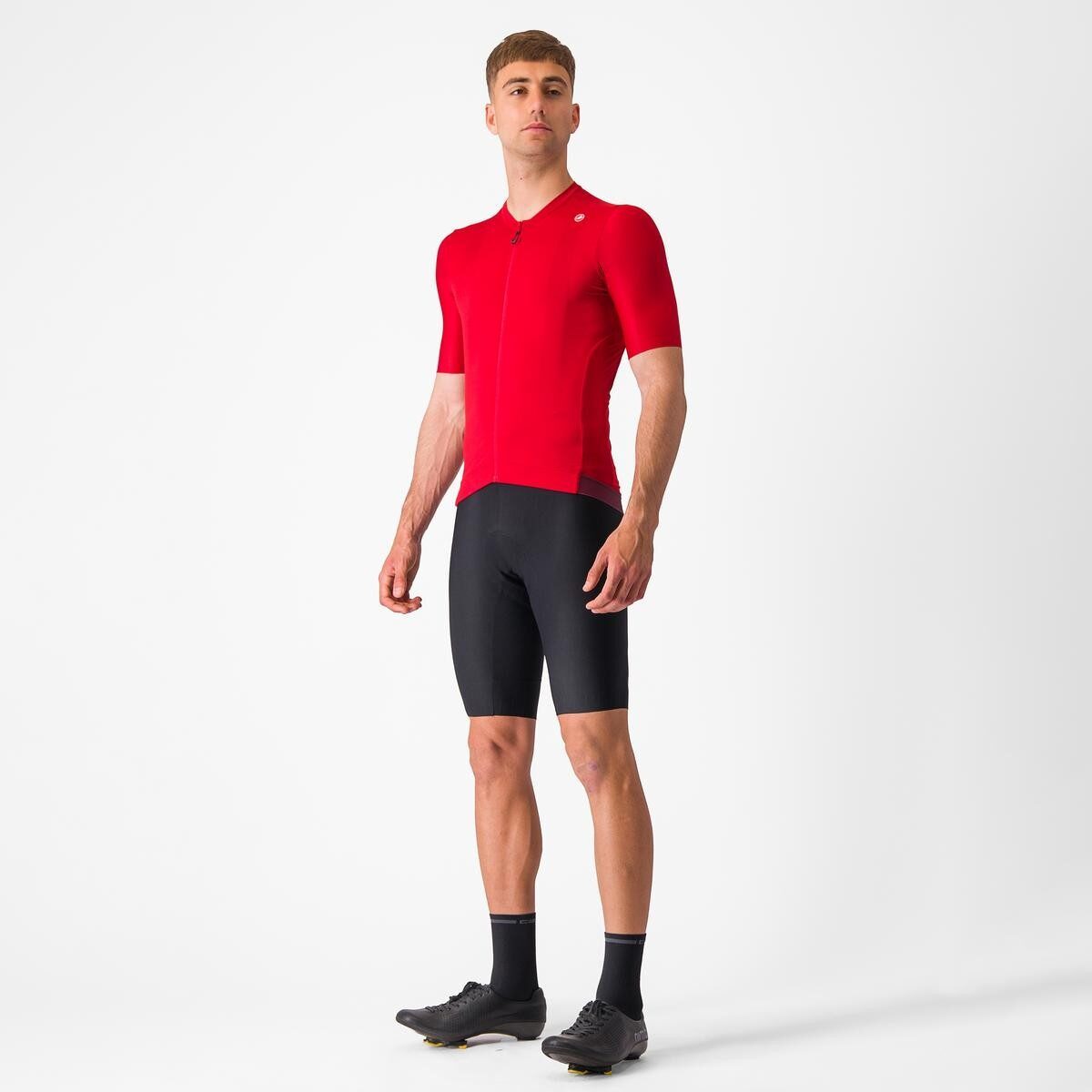 tricou cu maneca scurta castelli espresso rosu xl 6