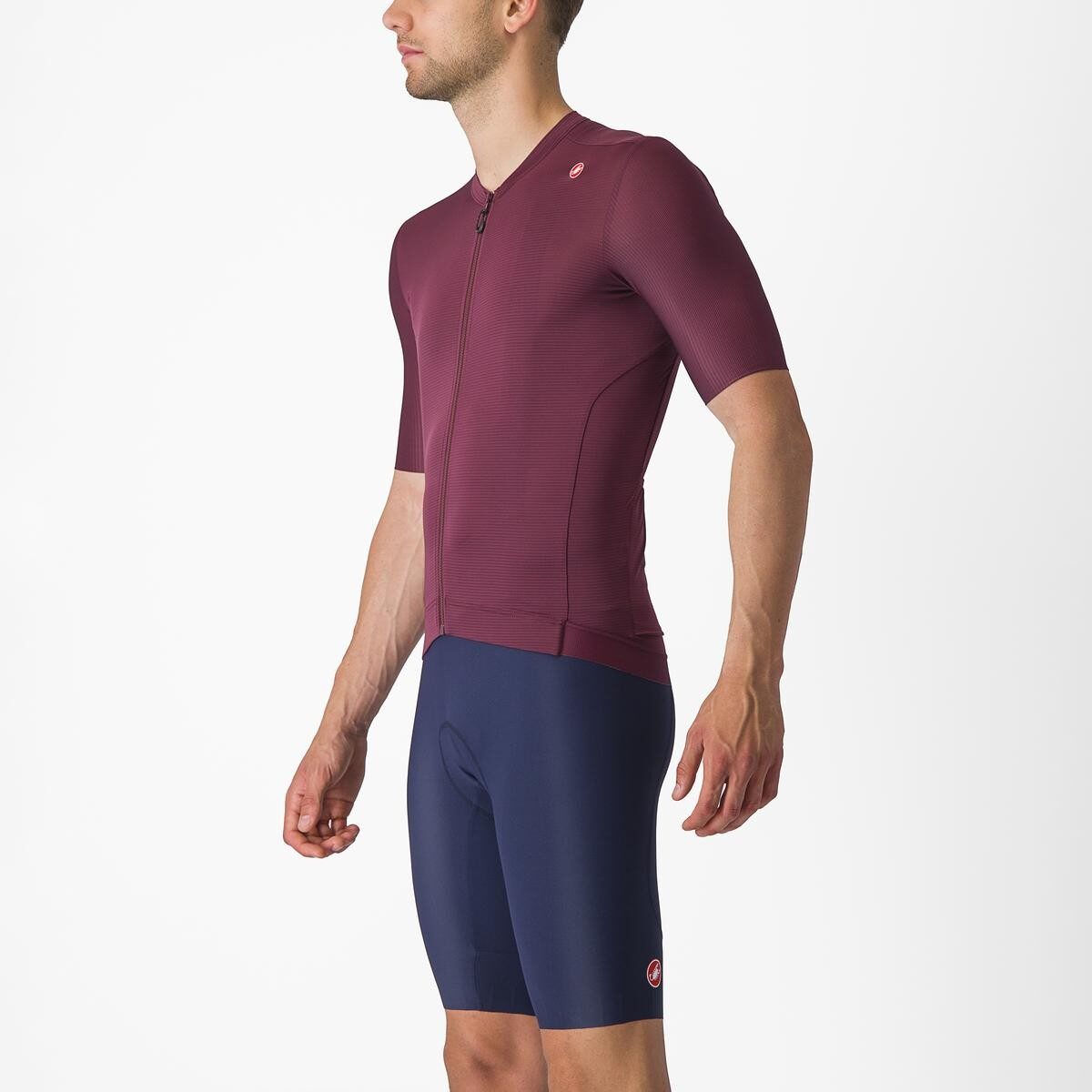 tricou cu maneca scurta castelli espresso visiniu s 2