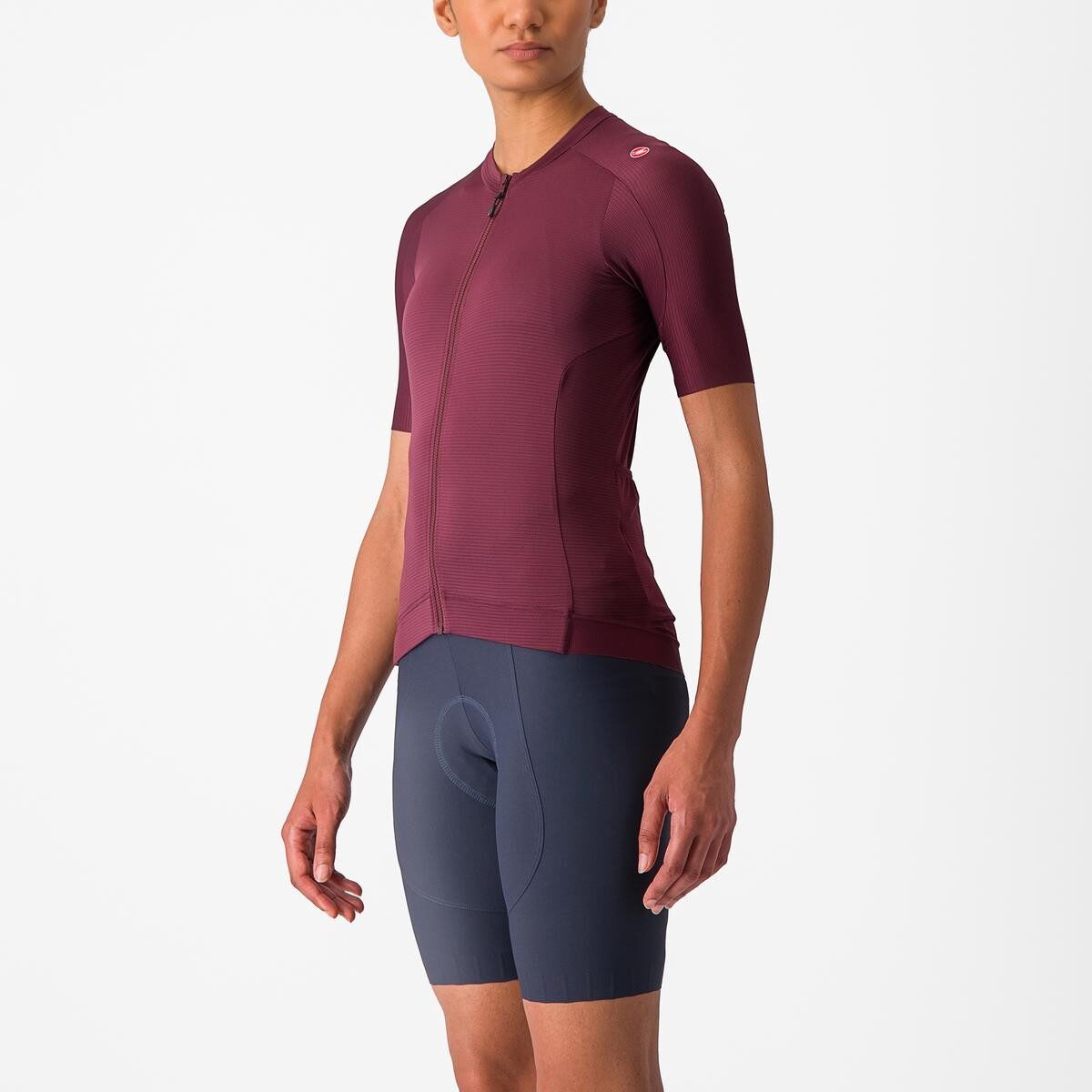 tricou cu maneca scurta castelli espresso w de dama visiniu s 2