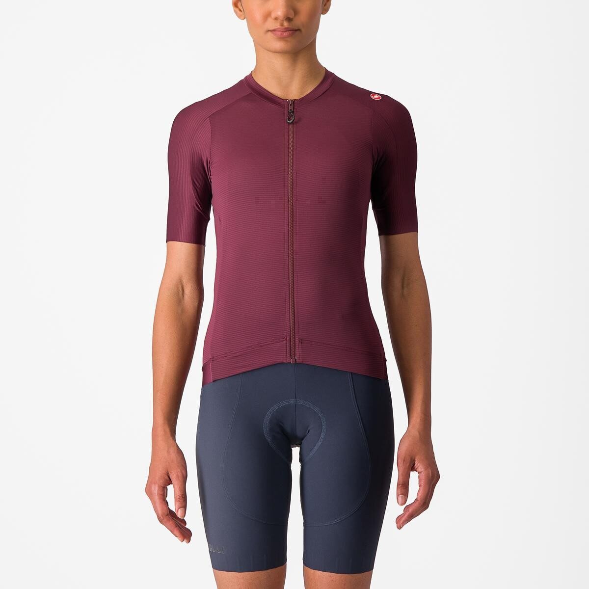 tricou cu maneca scurta castelli espresso w de dama visiniu s