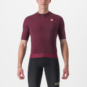 tricou cu maneca scurta castelli essenza visiniu m