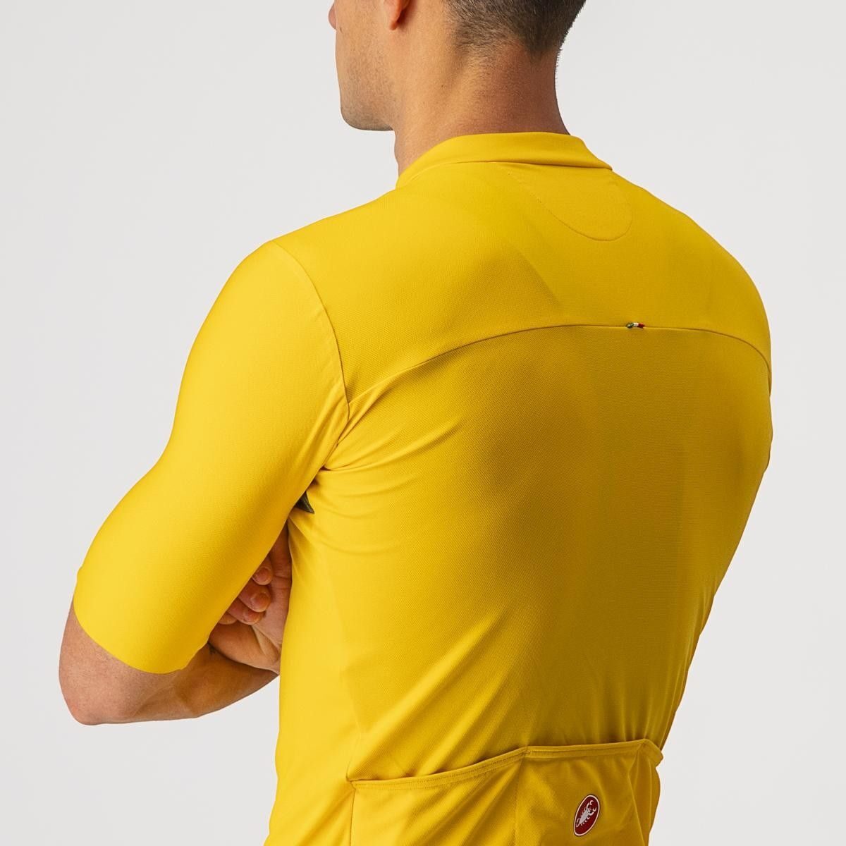 tricou cu maneca scurta castelli prologo 7 galben antracit kaki xxl 3