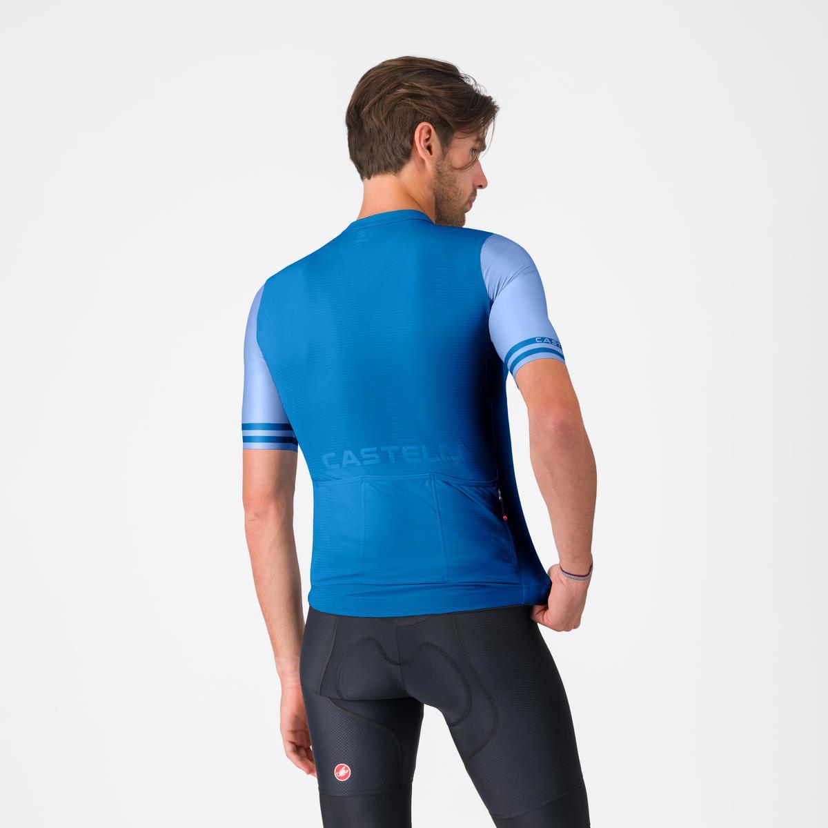 Tricou cu maneca scurta Castelli Prologo Lite 2, pentru barbati, albastru S