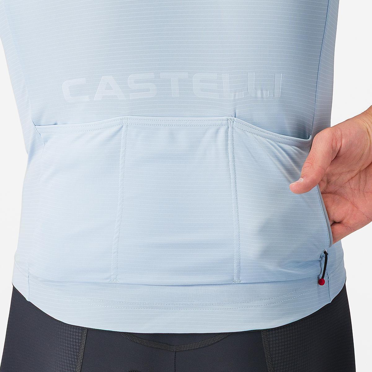 Tricou cu maneca scurta Castelli Prologo Lite 2, pentru barbati, winter sky L