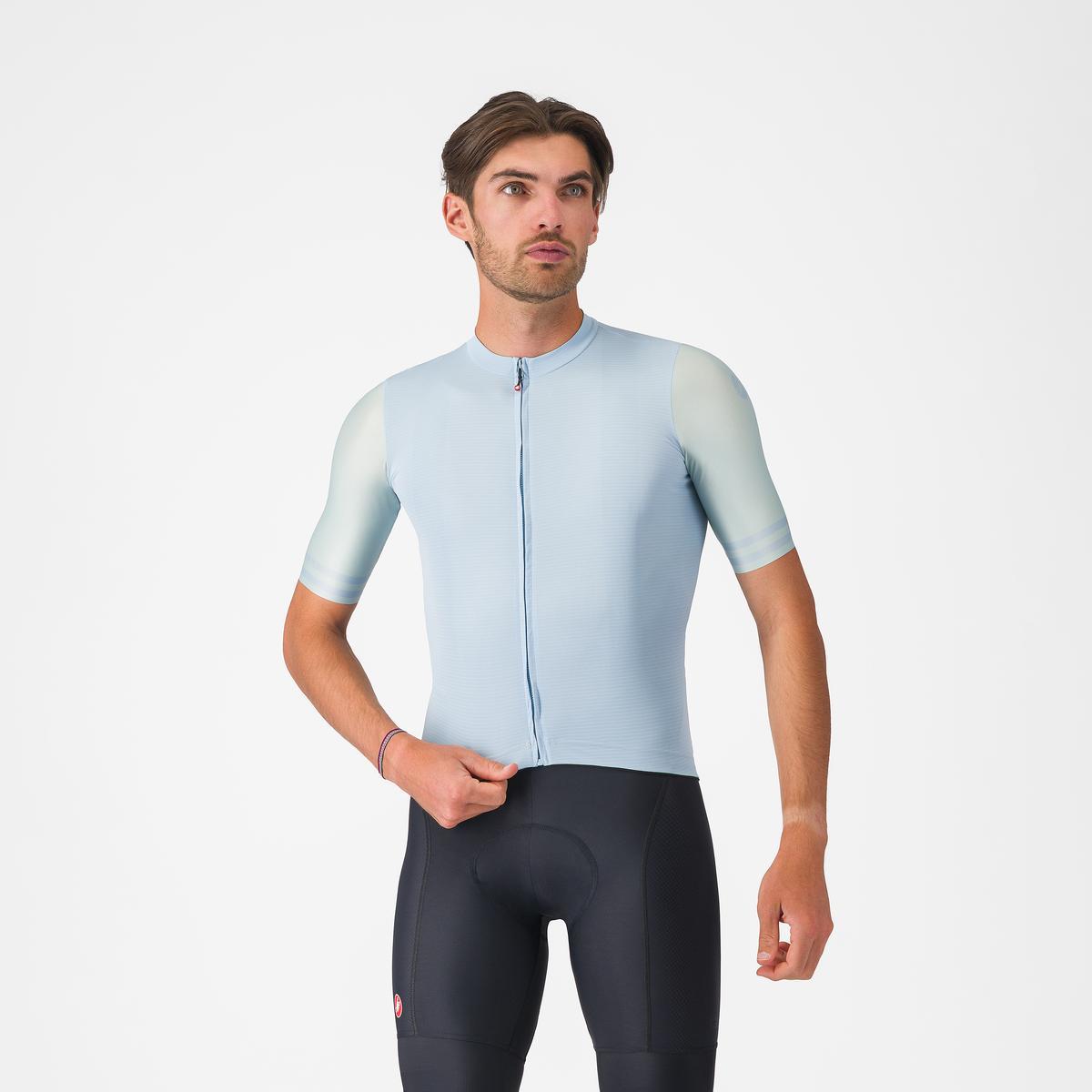 Tricou cu maneca scurta Castelli Prologo Lite 2, pentru barbati, winter sky L