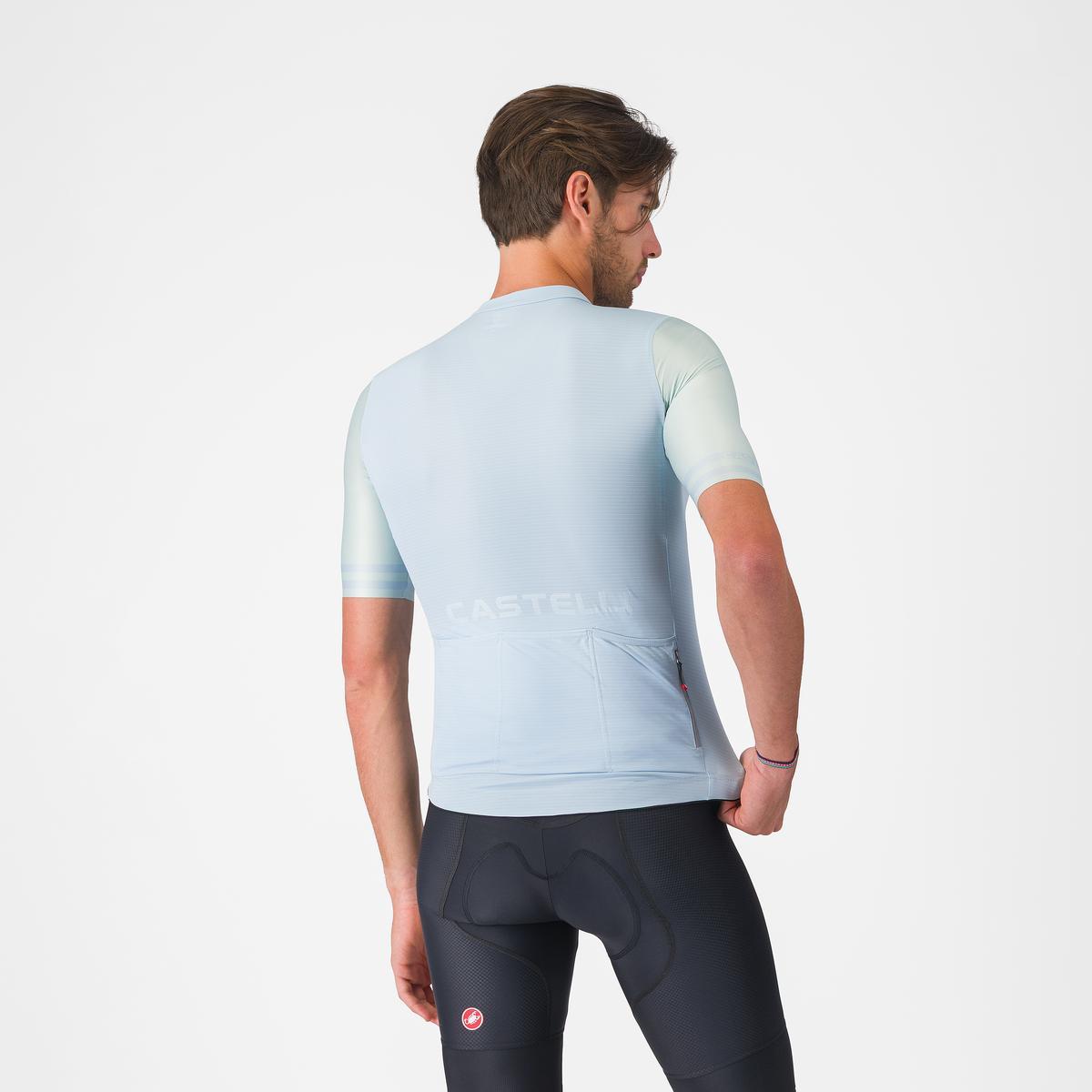 Tricou cu maneca scurta Castelli Prologo Lite 2, pentru barbati, winter sky S