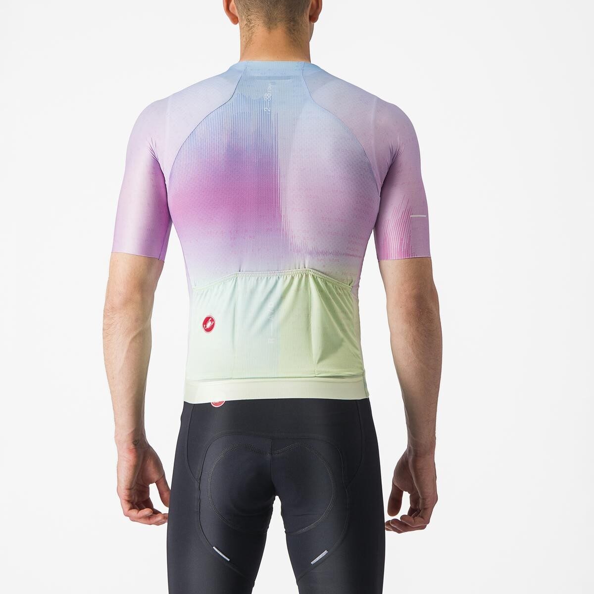 tricou cu maneca scurta castelli r a d violet multicolor s 1