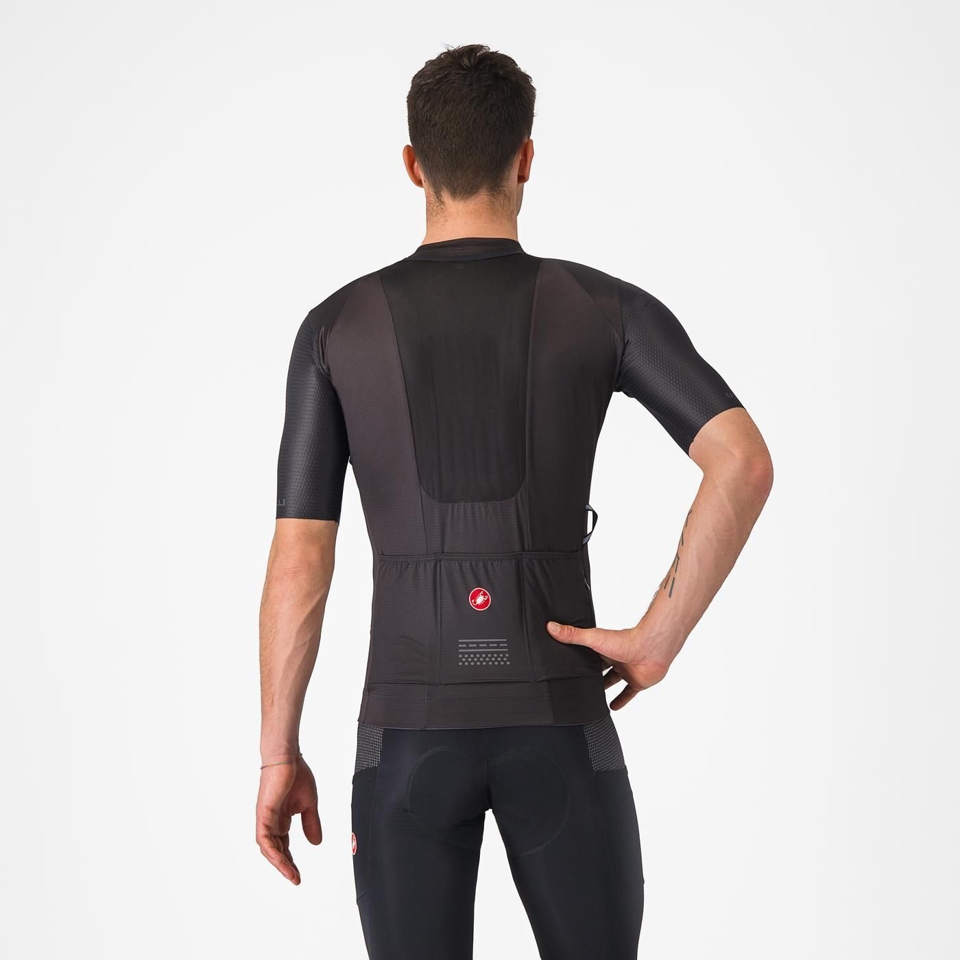 tricou cu maneca scurta castelli unlimited negru xl 1