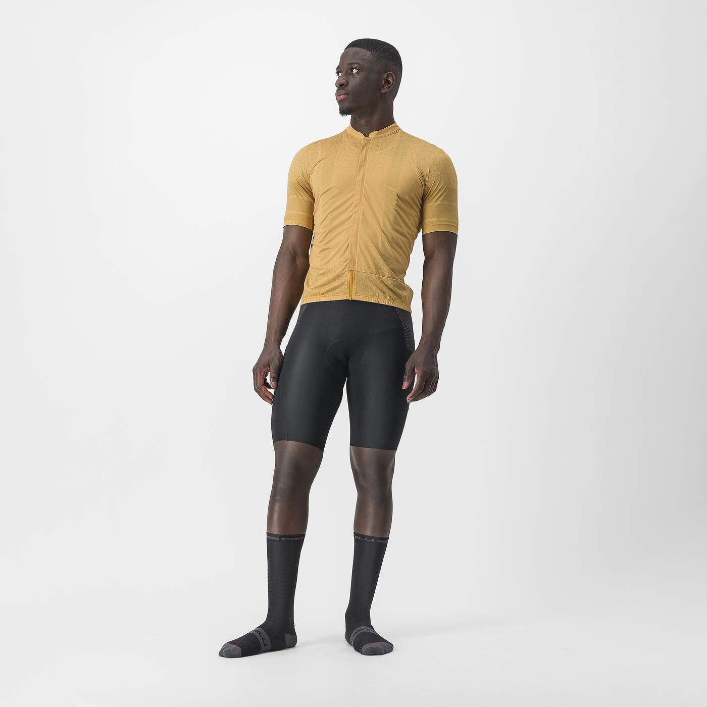 tricou cu maneca scurta castelli unlimited terra galben xl 4