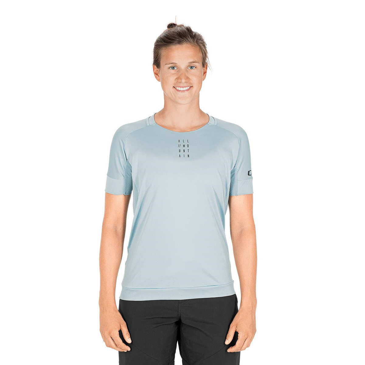 Tricou CUBE AM WS Round-neck S/S Albastru