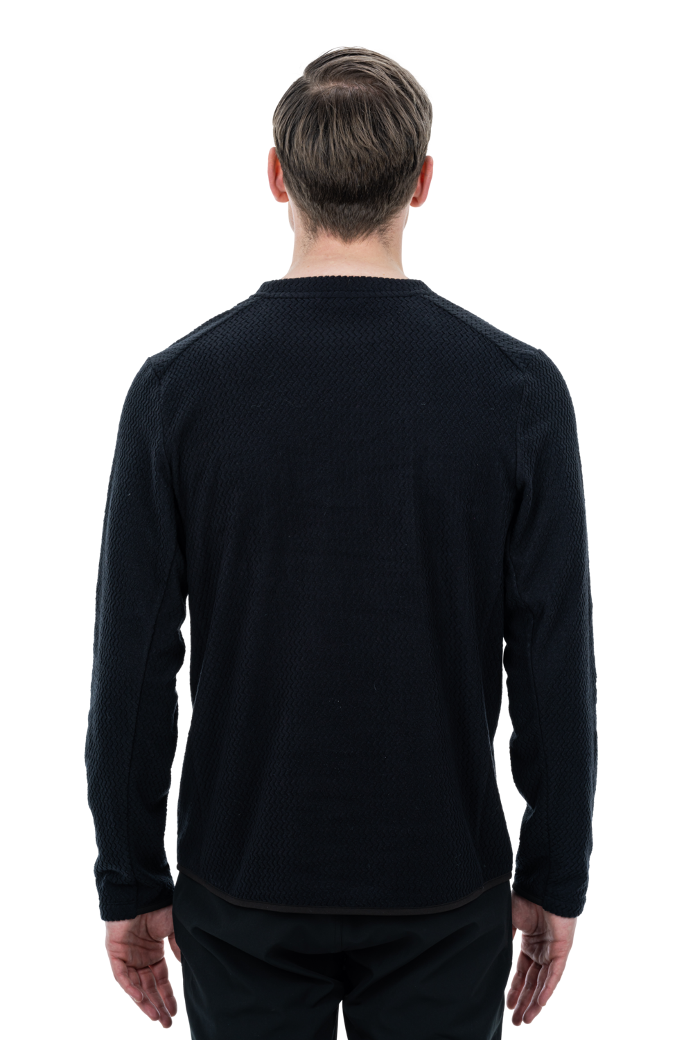 Tricou CUBE ATX Fleece Jersey L/S Black