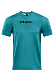 Tricou CUBE ATX Round Neck S/S Light Blue