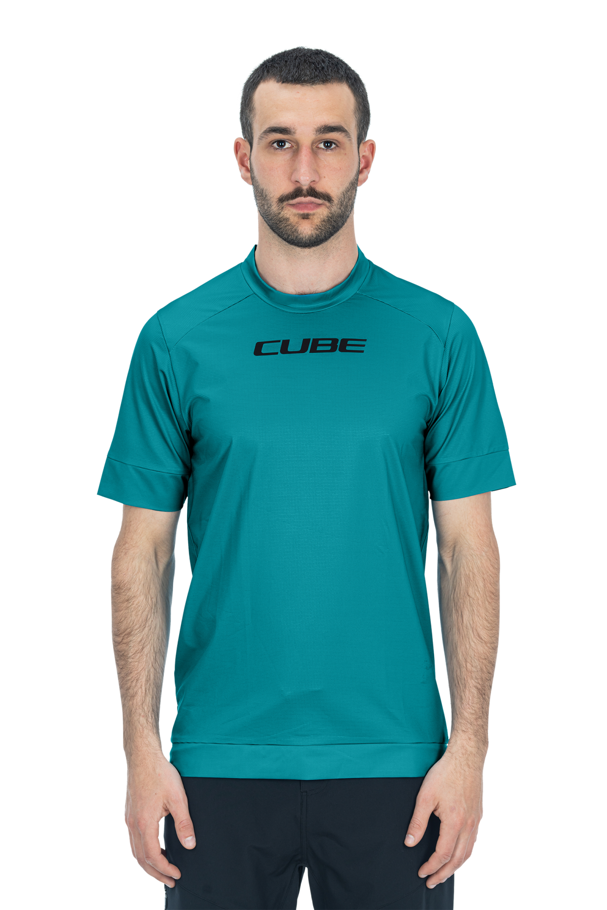 Tricou CUBE ATX Round Neck S/S Light Blue