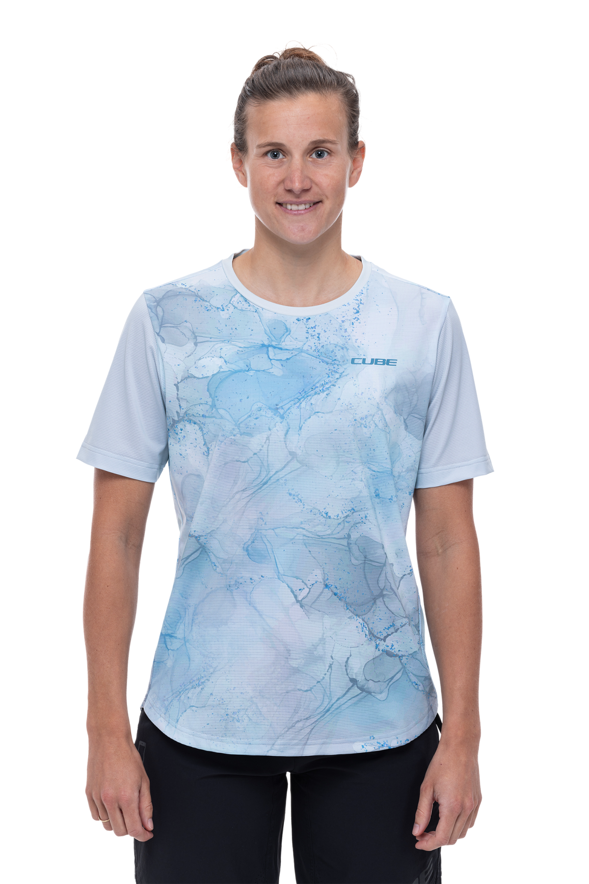 Tricou CUBE ATX WS Round Neck Jersey S/S Marble