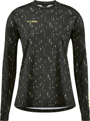 Tricou CUBE ATX WS Round Neck L/S Black Pattern