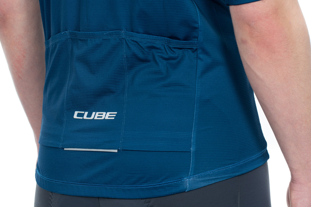 Tricou CUBE Blackline CMPT S/S Blue