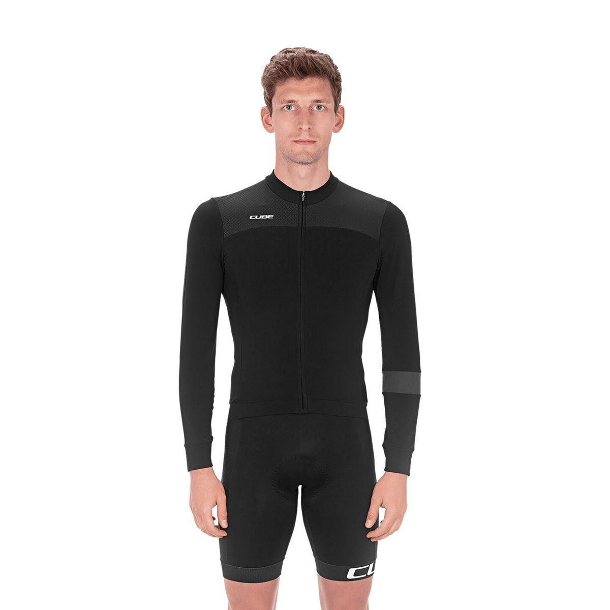 Tricou CUBE Blackline Jersey L/S Black