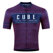 Tricou CUBE Blackline Jersey S/S Blue Pink