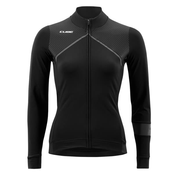Tricou CUBE Blackline WS Jersey L/S Black