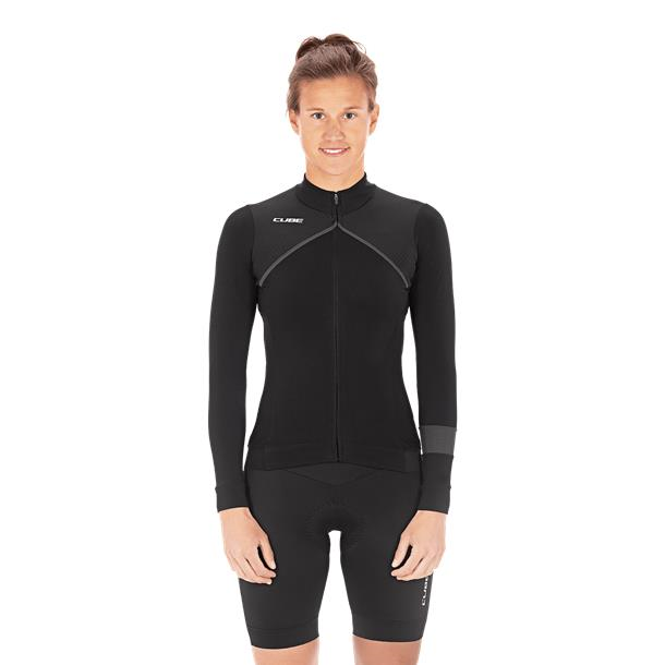 Tricou CUBE Blackline WS Jersey L/S Black