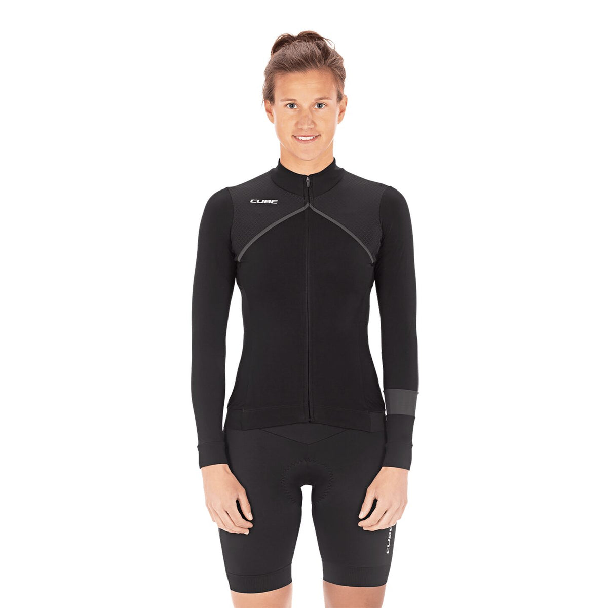 Tricou CUBE Blackline WS Jersey L/S Black