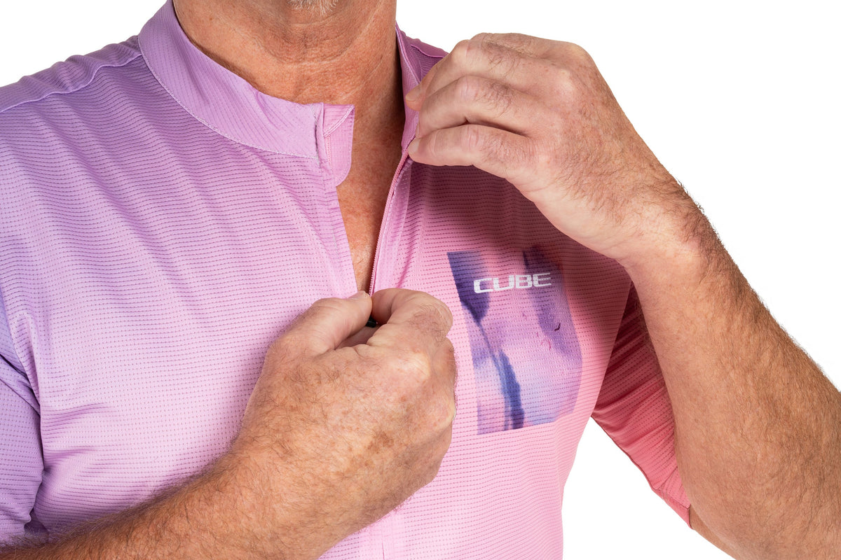 Tricou CUBE CMPT Artline S/S Purple/Rose