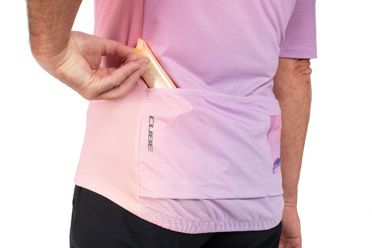 Tricou CUBE CMPT Artline S/S Purple/Rose
