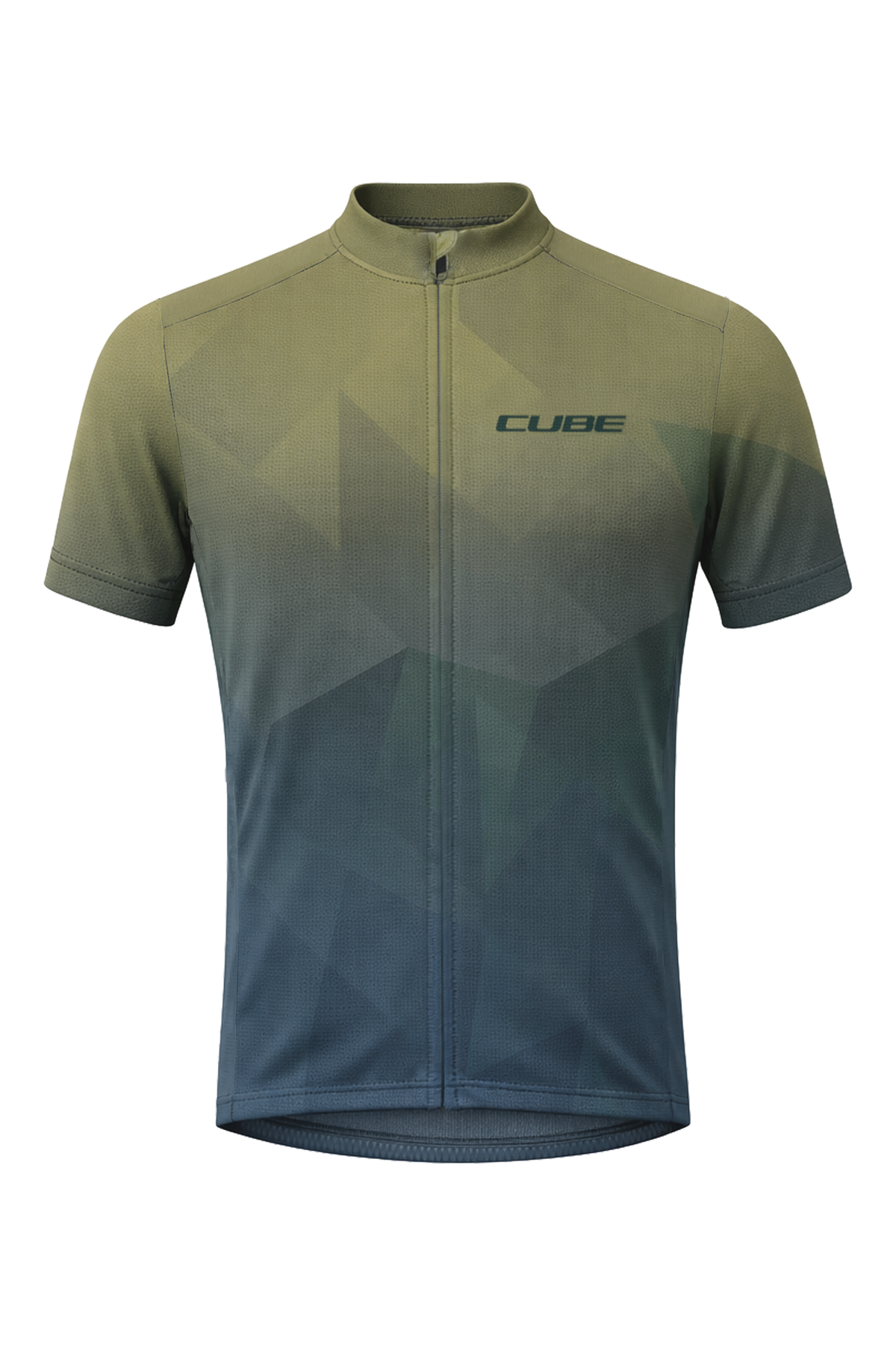 Tricou CUBE CMPT Mountain S/S Green